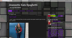 Desktop Screenshot of jeannetteeatsspaghetti.com